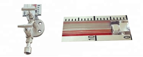 Direktablesungsglasrohr-waagerecht ausgerichtetes Messgerät-justierbare Beobachtungs-Richtung mit Seitenglaspegelstab