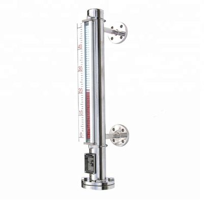 Floss-Art magnetisches Wasser-Behälter-waagerecht ausgerichtetes Messgerät-Messgerät
