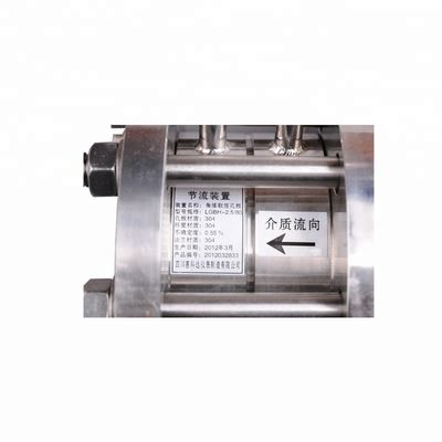 Edelstahl-Blenden-Strömungsmesser mit Nenndurchmesser DN 25-DN1000mm