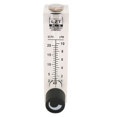 LZT-Reihen-flüssiges Glasrohr-Rotadurchflussmesser-Wasserstrom-acrylsauermeter für industrielles