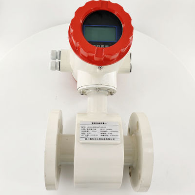 Elektromagnetisches Wasserstrom-Meter ISO 4-20mA mit Flansch-Verbindung