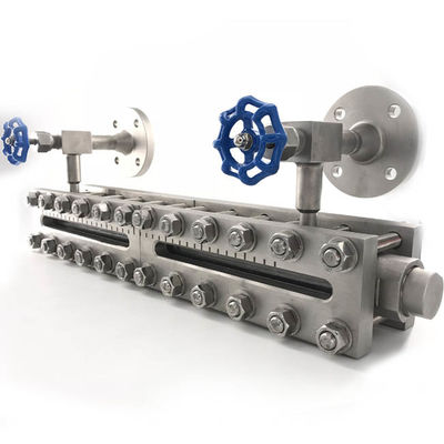 Hochdruckkohlenstoffstahl-waagerecht ausgerichtetes Reflexmessgerät für Wasser-Behälter-Kessel