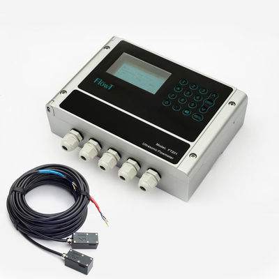 Tragbares Ultraschallmeter der Genauigkeits-0,5% des wasserstrom-DN6000