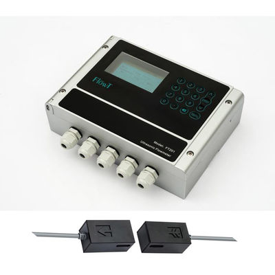 An der Wand befestigtes Wasserstrom-Meter-Ultraschall-Doppler-Art tragbares 12VDC
